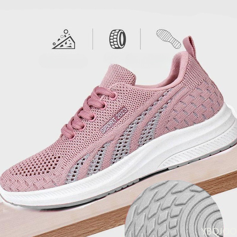 Breathable Mesh Athletic Shoes - 대형 사이즈 봄 가을 패션 신상품
