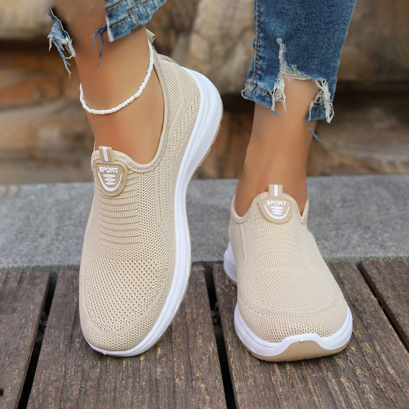 여성용 캐주얼 슬립온 운동화 통기성 메쉬 경량 논슬립  - Breathable Mesh Athletic Shoes 리뷰 및 가격