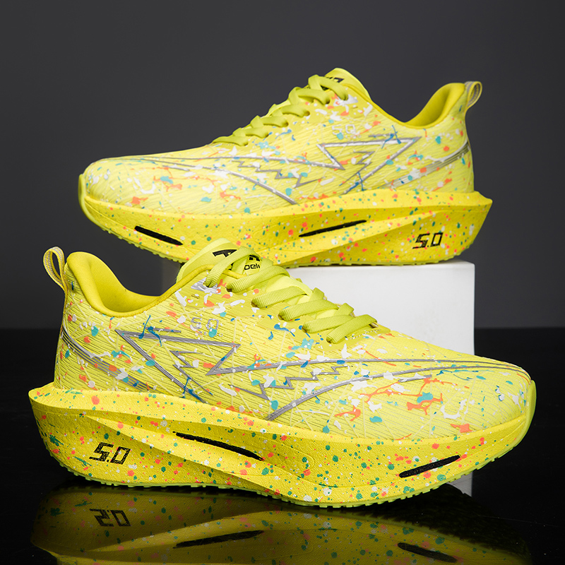 마라톤 레이싱 슈즈 카본 파이버 플레이트 탄성 메쉬 스 - Carbon Plate Marathon Racing Shoes 리뷰 및 가격