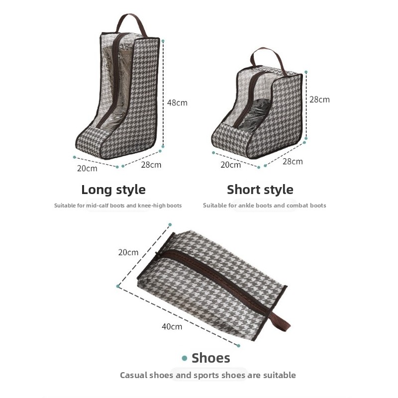 투명 PVC 창이 있는 통기성 방진 정리 가방, 무릎  - Women'S Shoes 리뷰 및 가격