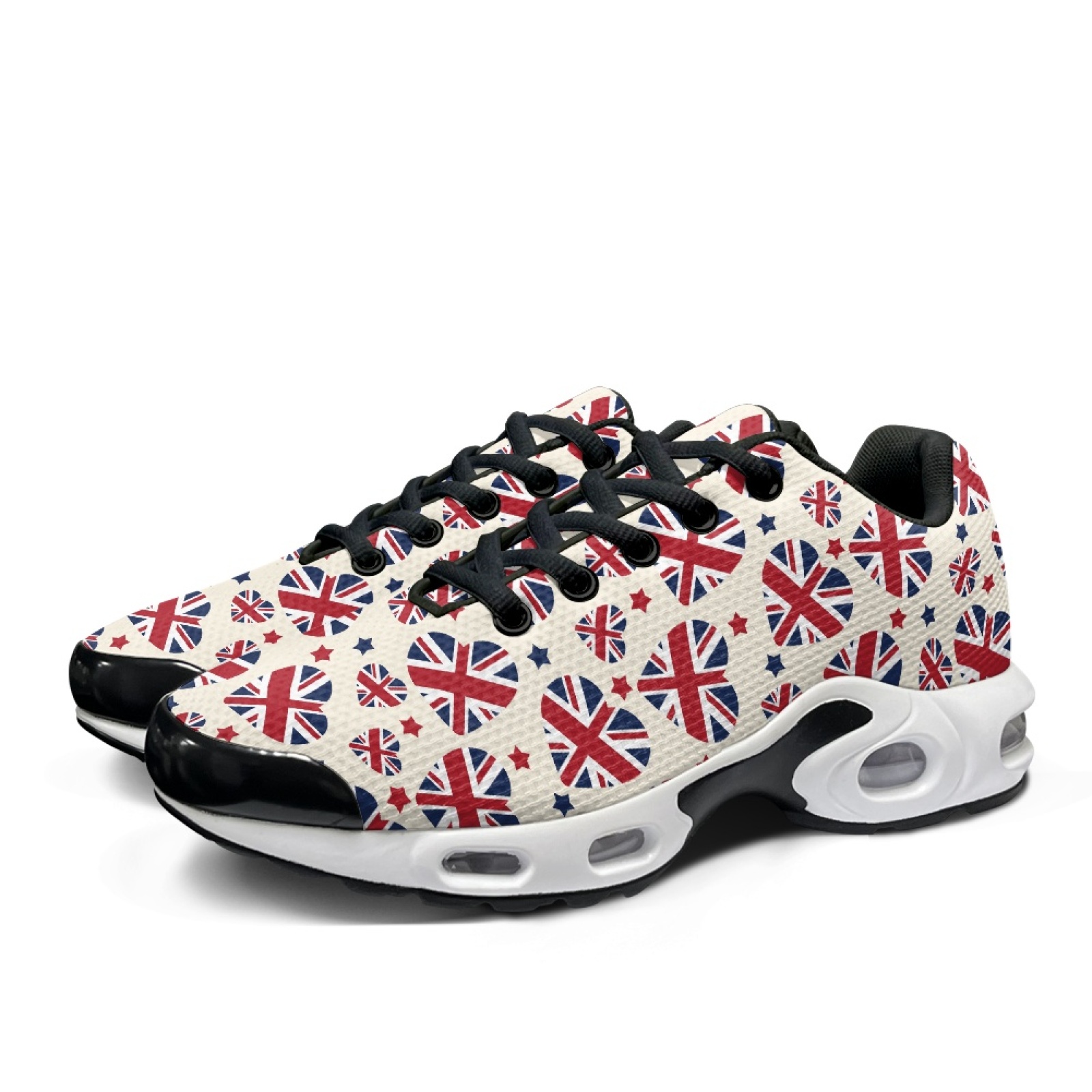 PENSTROLL 유니온 잭 레이스업 메쉬 조깅 운동화 - Air Cushion Jogger Shoes Men 리뷰 및 가격